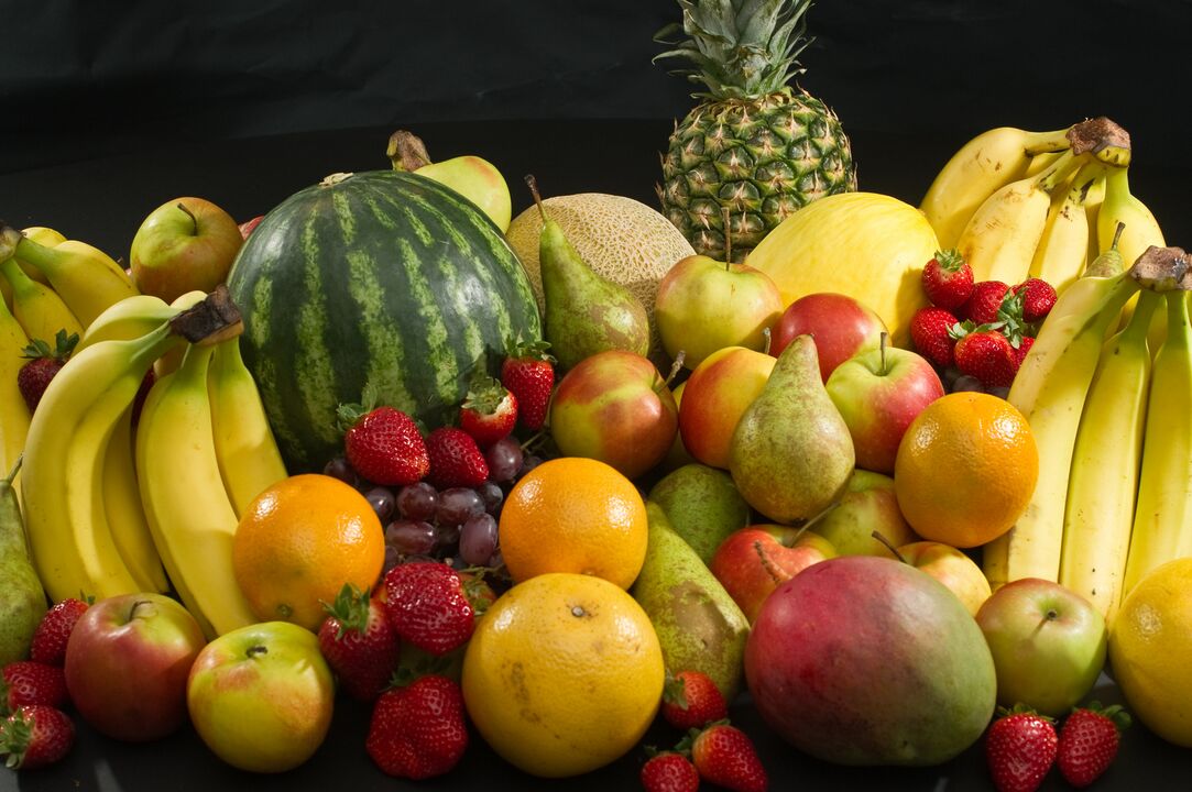 фрукти носії комплексу вітамінів