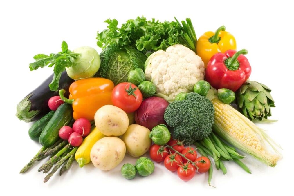 овочі для улюбленої дієти