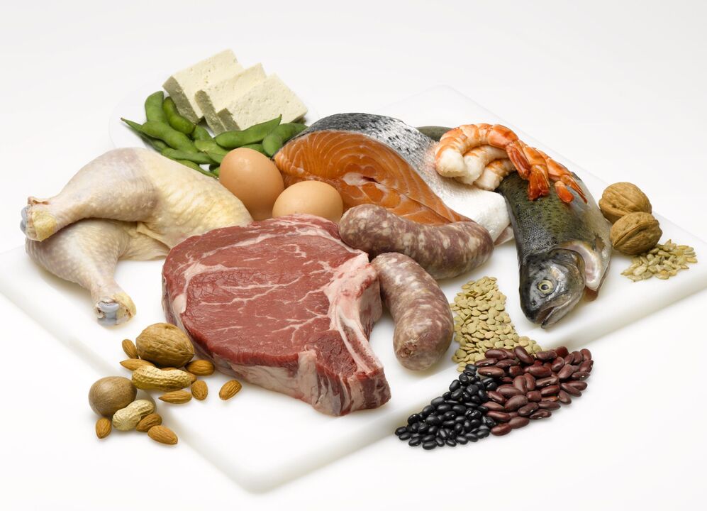 Білкова дієта заснована на вживанні продуктів харчування, що містять білок